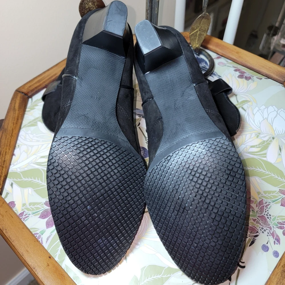 Array Black‎ Suede Leather Booties - Size 11
